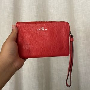 Coach clutch/small wallet
